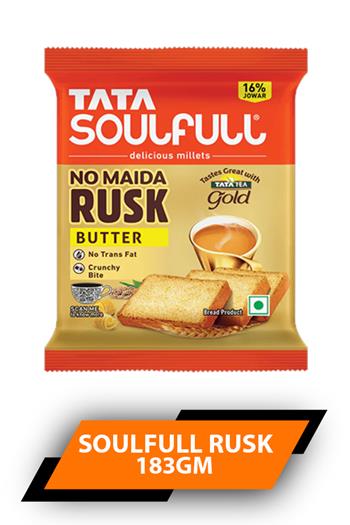 Tata Soulfull Rusk Butter 183gm